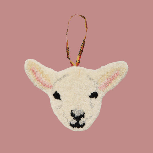 WOOLLY LAMB GIFT HANGER