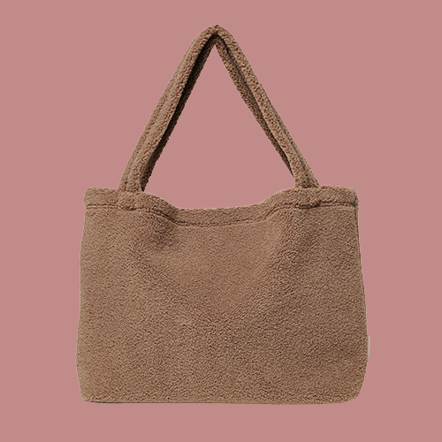 STUDIO NOOS - BROWN TEDDY MOM BAG