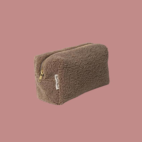 STUDIO NOOS - BROWN TEDDY POUCH